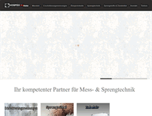 Tablet Screenshot of hospex.ch